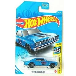 DieCast Hot Wheels '67 Chevelle SS 396 - HW Speed Graphics 8/10 [Blue] 183/250