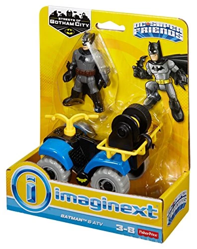Fisher-Price Imaginext Streets Of Gotham City Batman & ATV Action Figure 5 Fisher-Price Imaginext Streets Of Gotham City Batman & ATV Action Figure