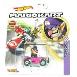 DieCast Hot Wheels Mario Kart Waluigi Badwagon - Toty Winner 2021