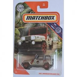 Mattel Matchbox Jeep Wrangler Rollbar (18#) 72/100