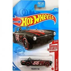 DieCast Hot Wheels Triumph TR6 (Black) 9/250 - Red Edition 2/12 Mattel
