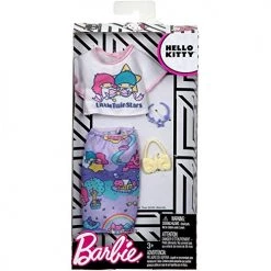 Mattel Barbie Fashion Pack Hello Kitty Dress, Bag And Sunglasses 15 Mattel Barbie Fashion Pack Hello Kitty Dress, Bag And Sunglasses