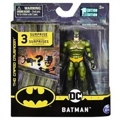 DC Comics DC Batman 2020 Batman (Walmart Exclusive Green Costume) 4-inch Action Figure By Spin Master