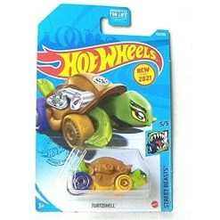 DieCast Hot Wheels Turtoshell Turtle - Street Beasts 5/5 [Green/Brown] 172/250 Mattel