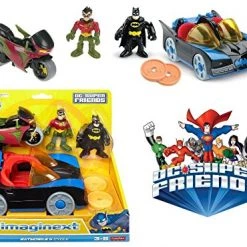 Toy Choo Choo Fisher Price Imaginext DC Super Friends Batmobile & Cycle With Batman & Robin Action Figures 13 Toy Choo Choo Fisher Price Imaginext DC Super Friends Batmobile & Cycle With Batman & Robin Action Figures