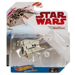 Mattel Hot Wheels Star Wars Rebel Snowspeeder, Vehicle - Damaged Packaging
