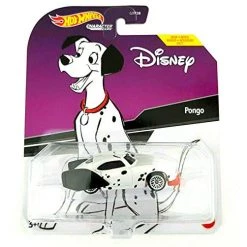 DieCast Hot Wheels Character Cars Pongo - 101 Dalmatians 1:64 Scale Vehicle