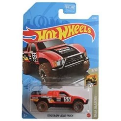 DieCast Hot Wheels Toyota Off Road Truck, Baja Blazers 3/10 [red] 4/250