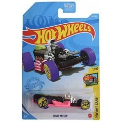 DieCast Hot Wheels Rigor Motor, Art Cars 1/10 [Black/Pink Base] 19/250 Mattel
