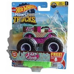 Hot Wheels Monster Trucks 1 Bad Scoop, Re-Crushable 42/75 1:64 Scale Die Cast