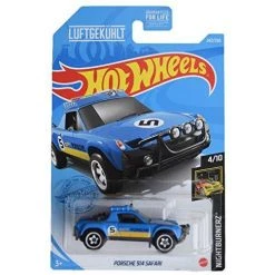 DieCast Hot Wheels Porsche 914 Safari, Nightburnerz 4/10 [Blue]