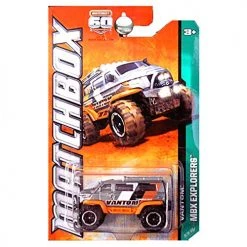Matchbox 2013 60th Anniversary MBX Explorers Vantom Silver Grey Gray
