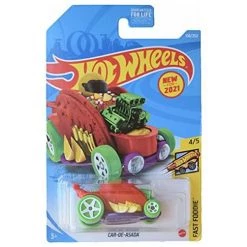 DieCast Hot Wheels Car-De-Asada, Fast Foodie 4/5 [red] 108/250