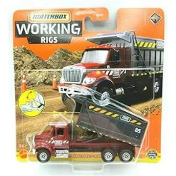 Mattel Matchbox International Workstar 7500 Dump Truck, Working Rigs 10/16 [red]