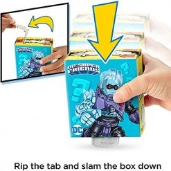 Imaginext DC Super Friends Slammers Vehicle & Mystery Figure Sets - GNN51 - Unopened Identified Blind Box ~ Ice And The Arctic Sled ~ Series 1 DC Comics