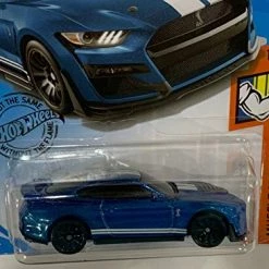 DieCast Hot Wheels 2020 Ford Mustang Shelby GT500 (Blue) 248/25 [Muscle Mania 1/10] Mattel