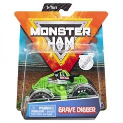 Monster Jam 2019 Spin Master 1:64 Diecast Monster Truck With Figure: Training Trucks Grave Digger
