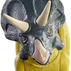 Toy Choo Choo Jurassic World Wild Pack Zuniceratops Herbivore Dinosaur Action Figure Toy With Movable Joints, Realistic Sculpting & Attack Feature, Kids Gift Ages 3 Years & Older 7 Toy Choo Choo Jurassic World Wild Pack Zuniceratops Herbivore Dinosaur Action Figure Toy With Movable Joints, Realistic Sculpting & Attack Feature, Kids Gift Ages 3 Years & Older