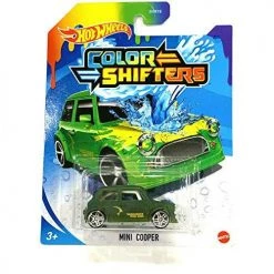 Hot Wheels Color Shifters Mini Cooper (Green/Yellow)