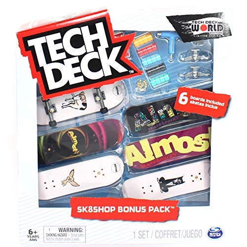 Tech Deck Sk8shop Bonus Pack World Edition Limited Series 2020 6 Tech Deck Sk8shop Bonus Pack World Edition Limited Series 2020