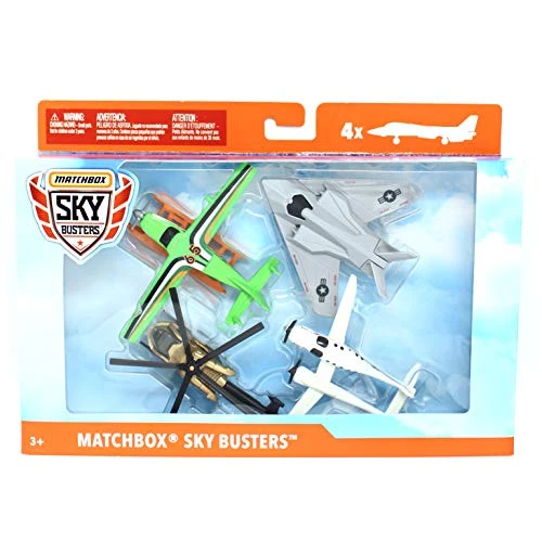 Sky Busters, Matchbox Matchbox Sky Busters 4 Pack GCC92 1 Sky Busters, Matchbox Matchbox Sky Busters 4 Pack GCC92