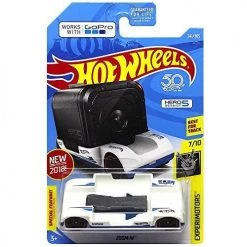 Hot Wheels 2018 Experimotors Zoom In 341/365, White - Damaged Packaging