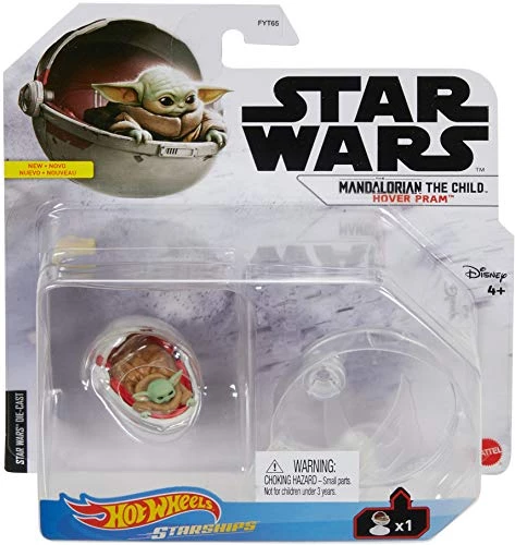 Hot Wheels Star Wars The Child Hover Pram Inspired By “The Mandalorian” With Flight Stand For Display, For Kids Of All Ages 4 Hot Wheels Star Wars The Child Hover Pram Inspired By “The Mandalorian” With Flight Stand For Display, For Kids Of All Ages
