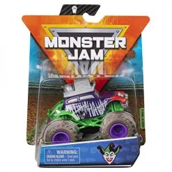 Monster Jam 2020 Spin Master 1:64 Diecast Monster Truck With Wristband: Heroes And Villains Joker