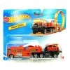 DieCast Mattel Hot Wheels Track Stars Firehouse Fueler Fire Truck