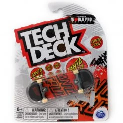 Tech Deck World Pro Edition Santa Cruz Skateboards Maurio McCoy Total Dot Rare Complete Fingerboard