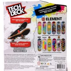Spin Master Tech Deck Neon Invasion Element Skateboards Sk8shop Bonus Pack