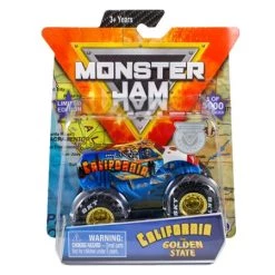 Monster Jam California State Truck Limited Edition 1 Of 5000 - 1:64 Scale Spin Master
