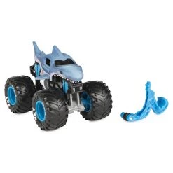 Monster Jam Megalodon With Wheelie Bar 1:64 Scale Truck, Show Time Series 18 Spin Master