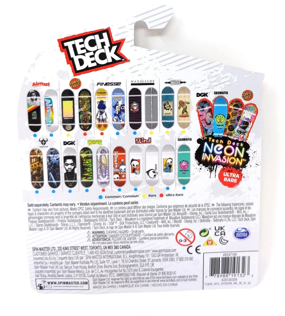 Spin Master Tech Deck Blind Skateboards 2021 Series Reaper Box Complete Fingerboard 2 Spin Master Tech Deck Blind Skateboards 2021 Series Reaper Box Complete Fingerboard