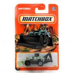 Matchbox MBX Backhoe, MBX Mountain 29/100 Green National Parks 1:64 Scale Vehicle
