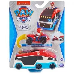 Paw Patrol True Metal Paw Patroller With Ryder ATV