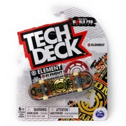 Spin Master Tech Deck World Pro Edition Element Skateboards Ultra Rare Tom Schaar Banner Year Complete Fingerboard