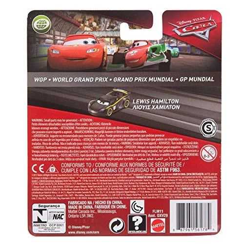 Disney Cars Disney Pixar Cars Die-cast Lewis Hamilton Vehicle 4 Disney Cars Disney Pixar Cars Die-cast Lewis Hamilton Vehicle
