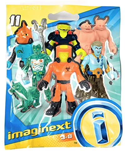 Fisher-Price Imaginext Series 11 Radiation Man 2.5 Inch Mini Figure 3 Fisher-Price Imaginext Series 11 Radiation Man 2.5 Inch Mini Figure