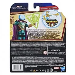 Spider-Man Marvel 6-Inch Mystery Web Gear Marvel's Mysterio Action Figure, Includes Mystery Web Gear Armor Accessory And Character Accessory, Ages 4 And Up