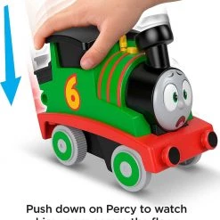 Thomas & Friends All Engines Go Press 'N Go Stunt Engine Percy 8 Thomas & Friends All Engines Go Press 'N Go Stunt Engine Percy