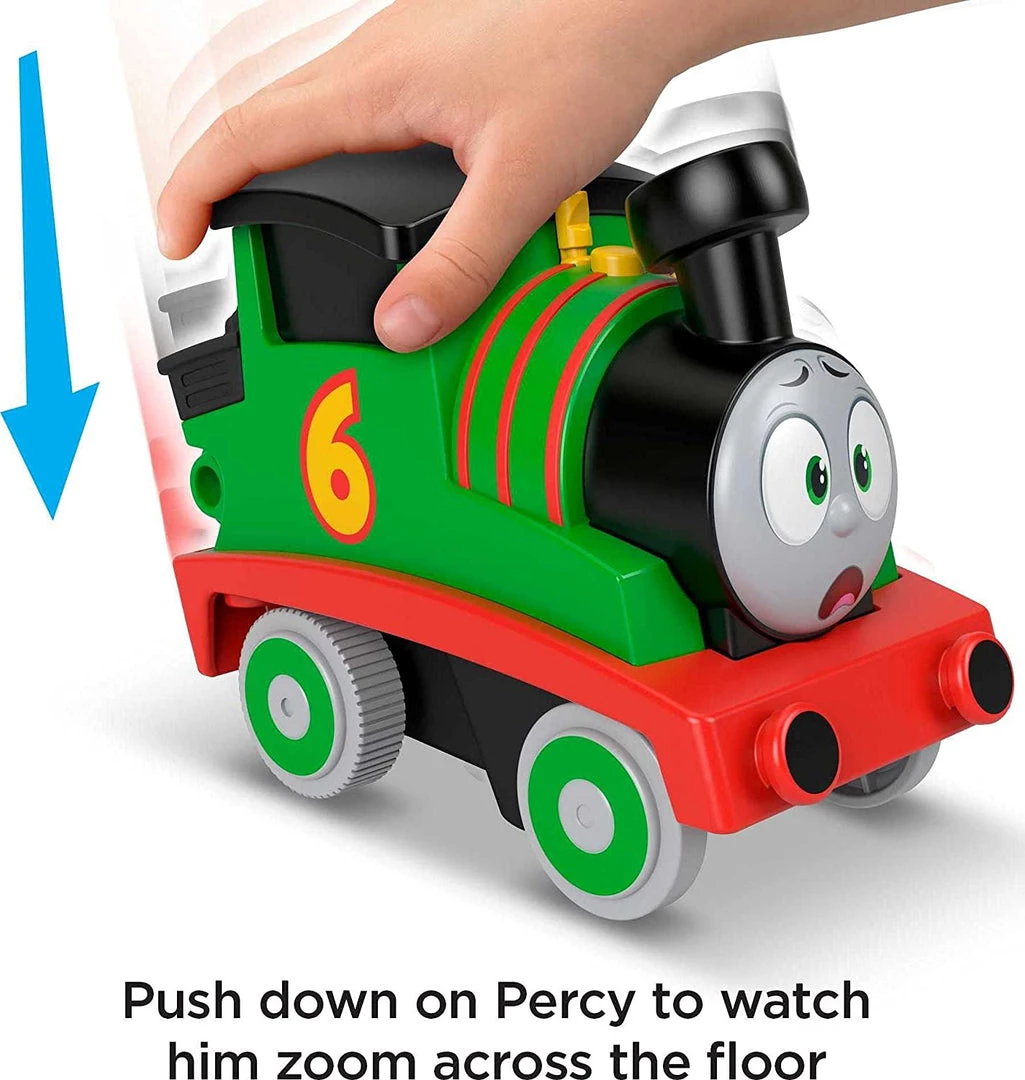 Thomas & Friends All Engines Go Press 'N Go Stunt Engine Percy 3 Thomas & Friends All Engines Go Press 'N Go Stunt Engine Percy