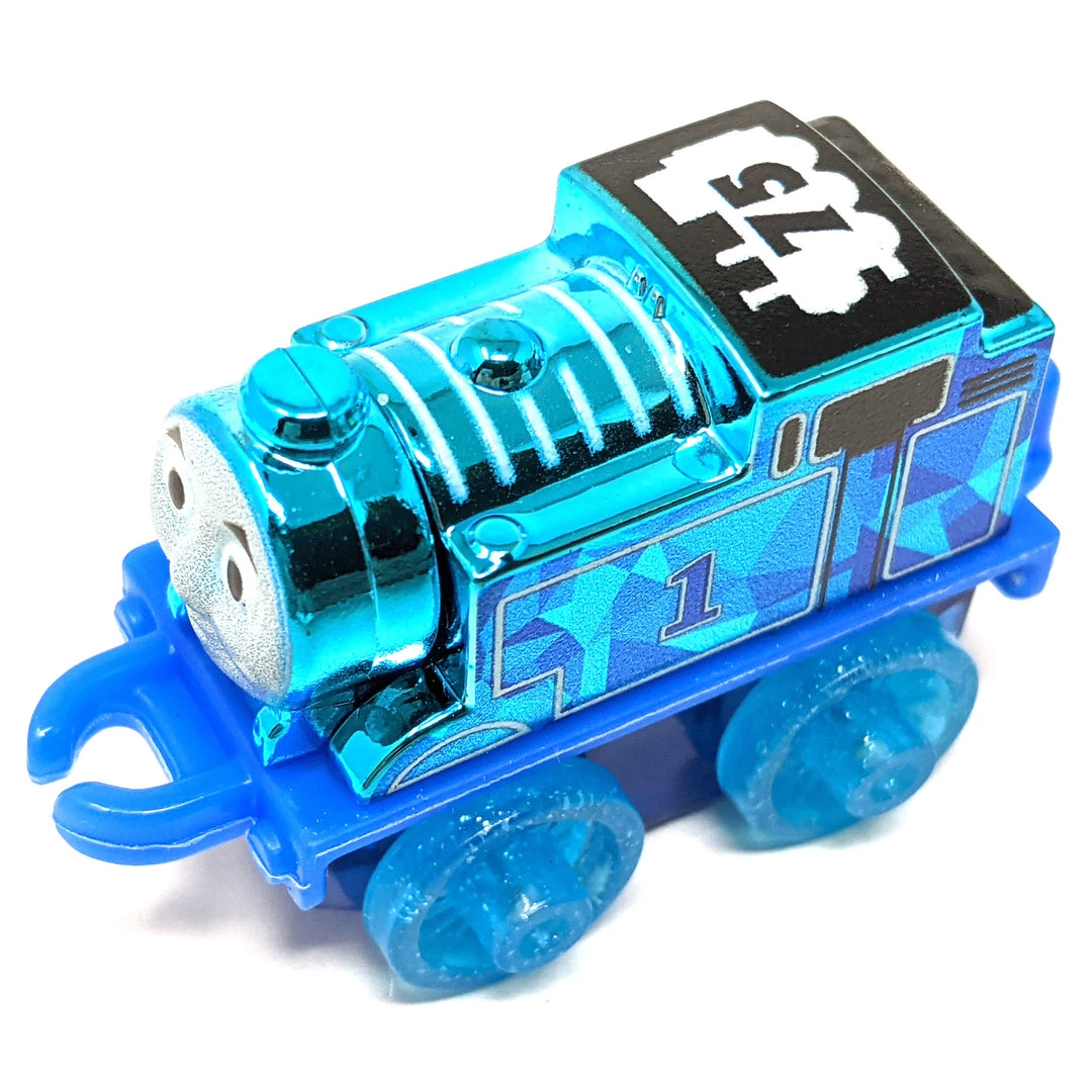 Thomas & Friends MINIS Anniversary Blue Diamond Thomas Single Train - Loose 2020 Series 2 Fisher-Price 5 Thomas & Friends MINIS Anniversary Blue Diamond Thomas Single Train - Loose 2020 Series 2 Fisher-Price