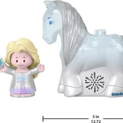 Little People Disney Frozen Elsa & Nokk Figure Set With Lights And Sounds