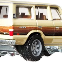 Hot Wheels Premium Toyota Landcruiser FJ60 Car Culture Series 1:64 Scale Tan Toy Vehicle