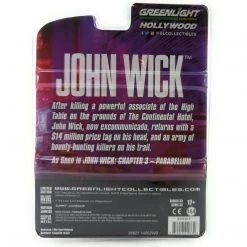 All Toys GreenLight Hollywood Series 33 John Wick Limited Edition 1974 Checker Taxi 1:64 Scale Die-Cast Vehicle