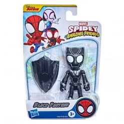 Disney Junior Marvel Spidey & His Amazing Friends Black Panther Action Figure