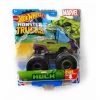 Hot Wheels Monster Trucks Marvel Hulk Die-Cast Metal Body With Re-Crushable Car