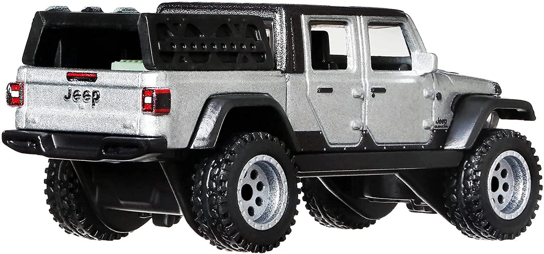 Hot Wheels Premium Fast & Furious Jeep Gladiator Furious Fleet 4/5 Silver1:64 Scale 3 Hot Wheels Premium Fast & Furious Jeep Gladiator Furious Fleet 4/5 Silver1:64 Scale