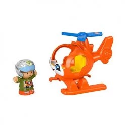Fisher-Price Little People Helicopter Vehicle And Figure Set
